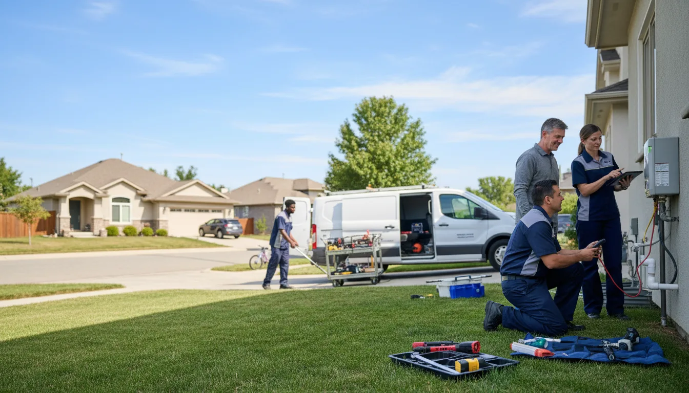 Tankless water heater service in Edgecomb, ME
